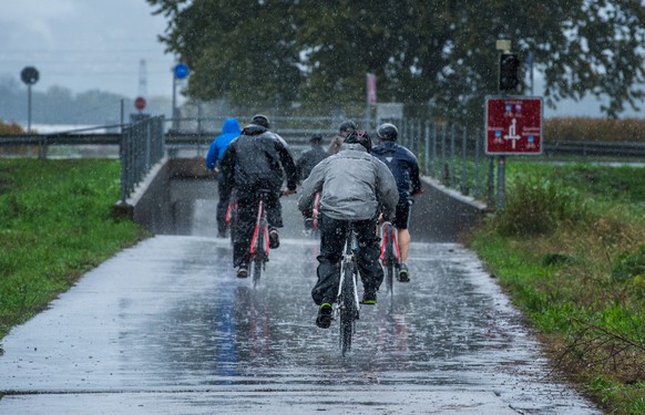 Regenjacke ist Pflicht im Tessin in den nächsten Tagen