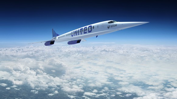 This photo provided by Boom Supersonic shows an artist