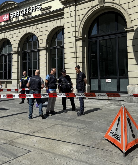 Messerangriff Bahnhof Winterthur