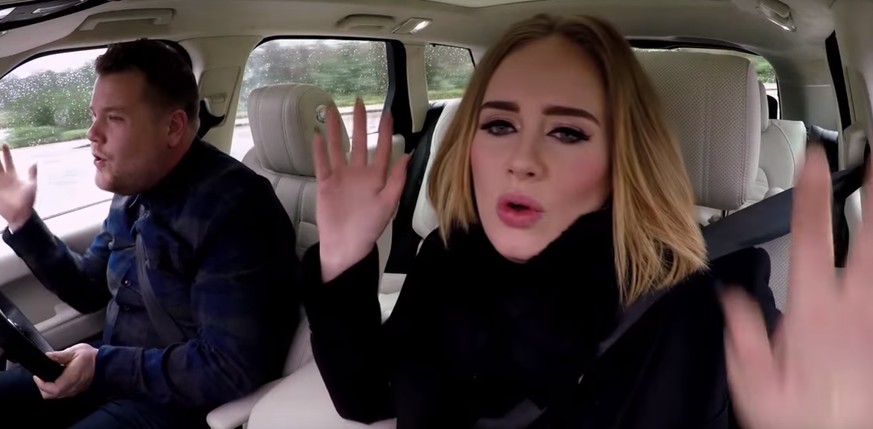 Komm mit auf ein Karaoke-Fährtchen mit Adele
