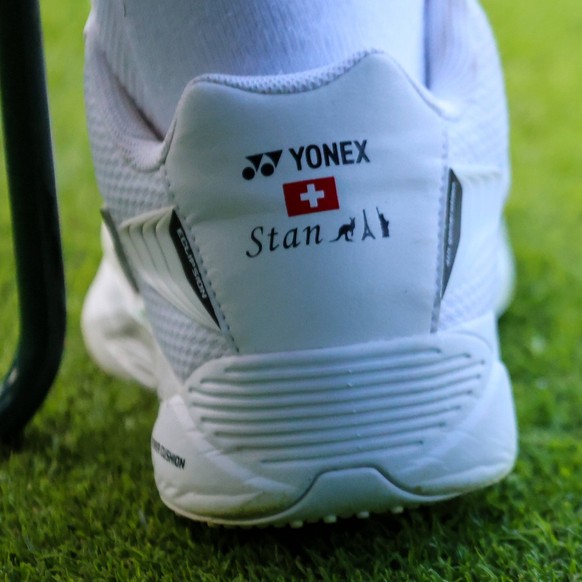 2023 Wimbledon Tournament LONDRES, LO - 03.07.2023: 2023 WIMBLEDON TOURNAMENT - Stan Wawrinka SUI during Wimbledon 2023 Tournament held in London, England. Photo: Andre Chaco/Fotoarena x2396959x PUBLI ...