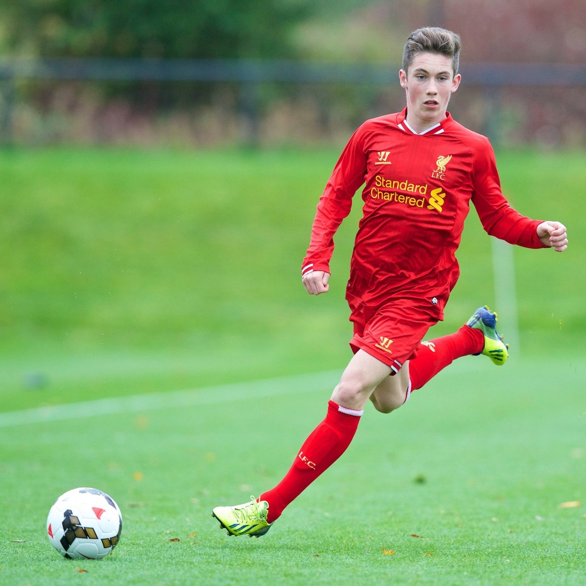 Bildnummer: 14876089 Datum: 26.10.2013 Copyright: imago/HochZwei/International
PROPAGANDA20131026 Football - soccer: Premier League Academy, Liverpool FC - Southampton AFC, Liverpool s Harry Wilson in ...