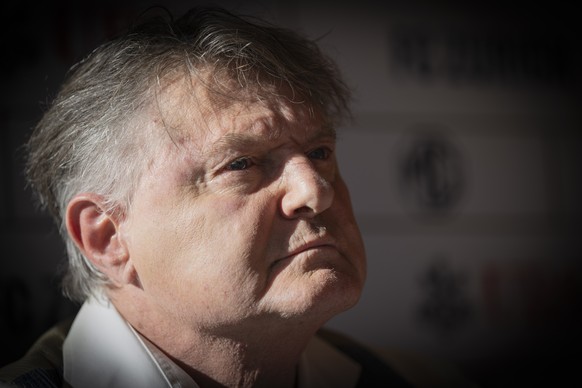 FC Zuerich Praesident Ancillo Canepa spricht an einer Medienkonferenz in der Sportanlage Heerenschuerli, am Freitag, 24. Oktober 2025 in Zuerich. (KEYSTONE/Andreas Becker)