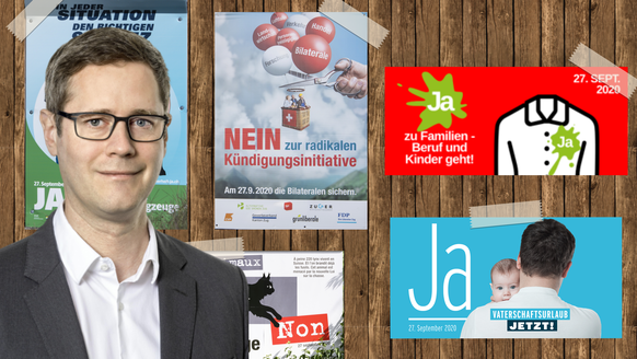 Abstimmungsonntag, Plakate, Experte, GFS