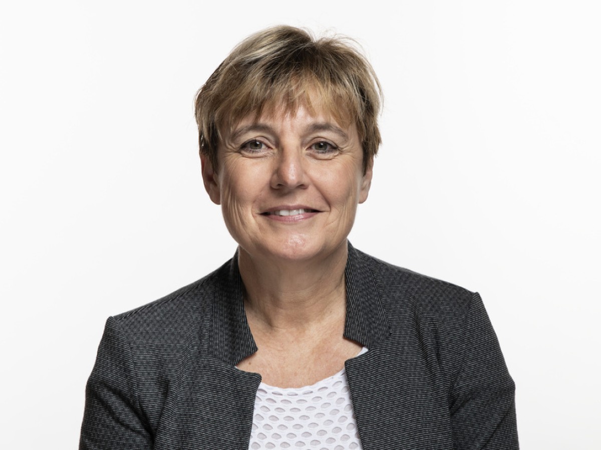 La conseill�re nationale socialiste Brigitte Crottaz est en course pour briguer la syndicature d'Epalinges (VD). Elle devra attendre un second tour pour conna�tre le verdict final des urnes (arch ...