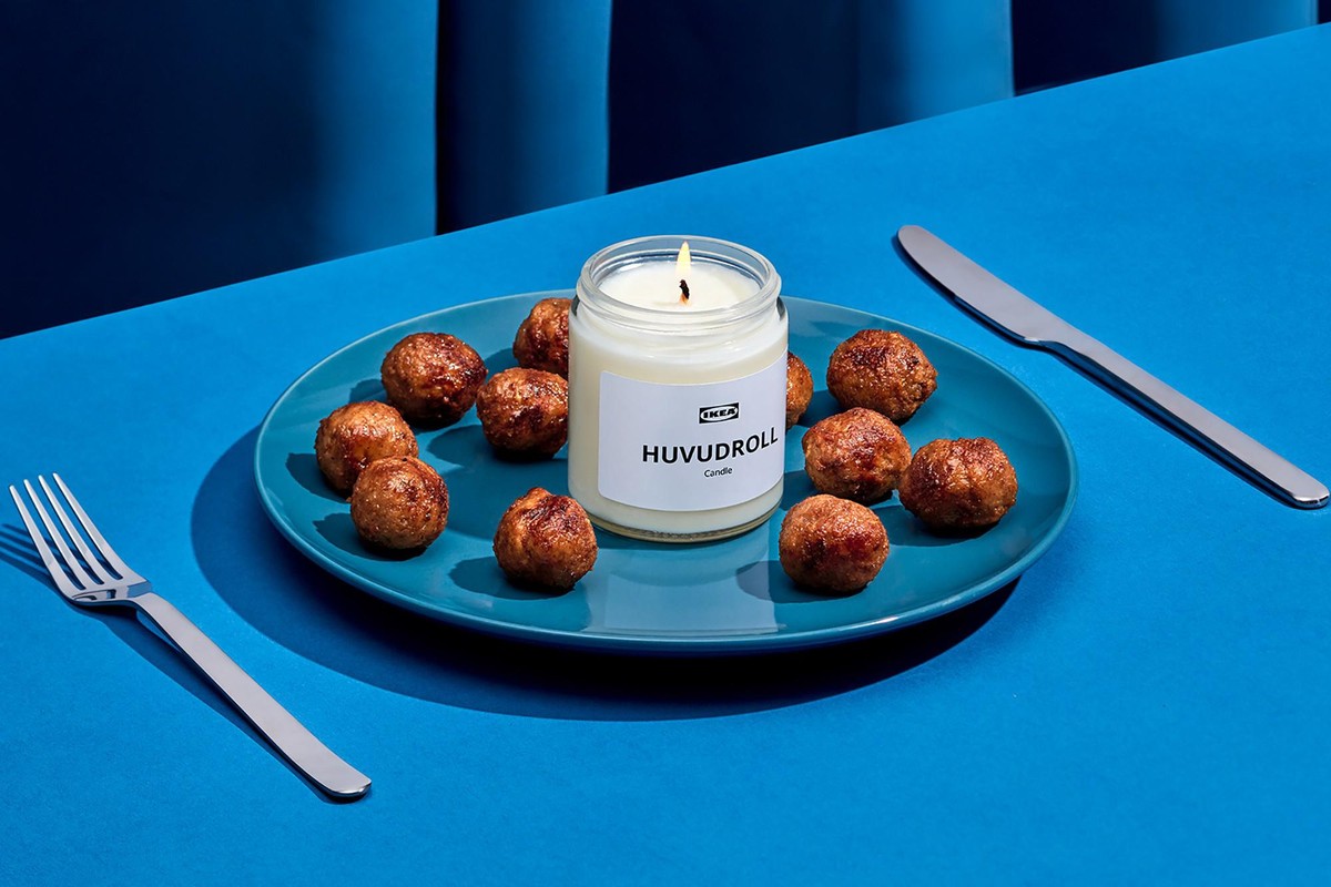 Huvudroll, la nouvelle bougie surprenante de la firme suédoise