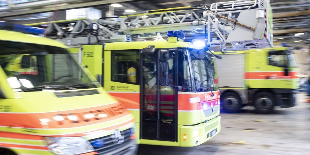 Wenn die Feuerwehr ausrückt, muss es schnell gehen. Sorgt Tempo 30 dabei für Probleme?