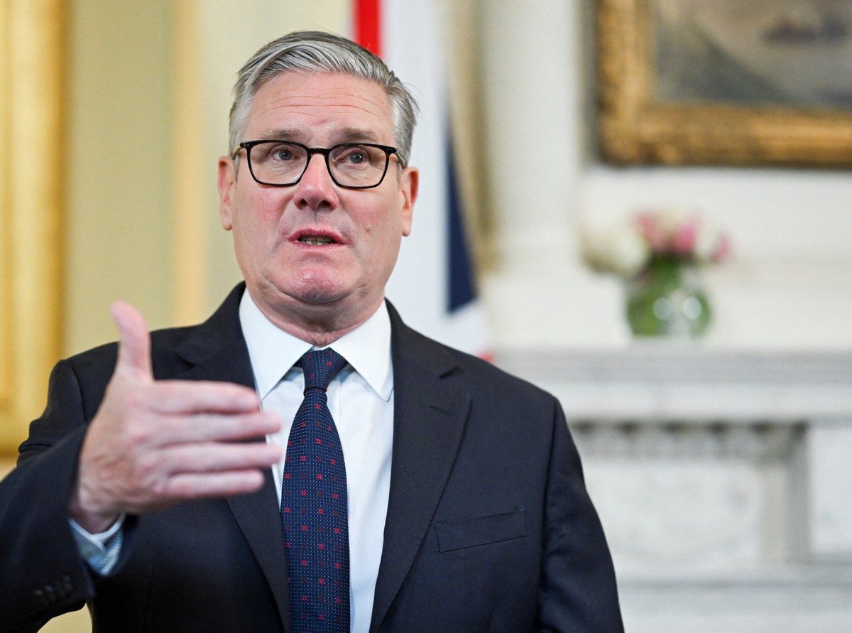 Britain's Prime Minister Keir Starmer hosts a reception to mark the introduction of the Small Business Protections (Late Payments) Bill, at 10 Downing Street in London, Britain, Tuesday, May 19,  ...