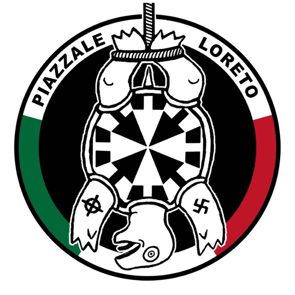 Der nÃ¤chste Eklat â Lazio-Fans huldigen Mussolini und singen rassistische Parolen 
Nie mehr Faschismus!