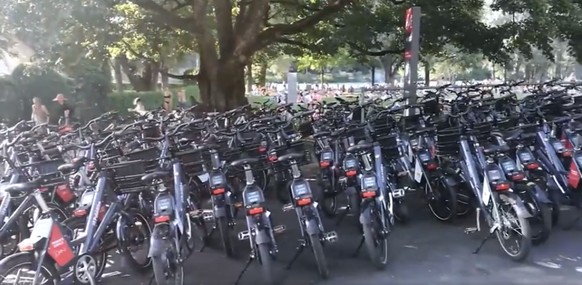 400 Publibikes stapelten sich beim Eichholz.