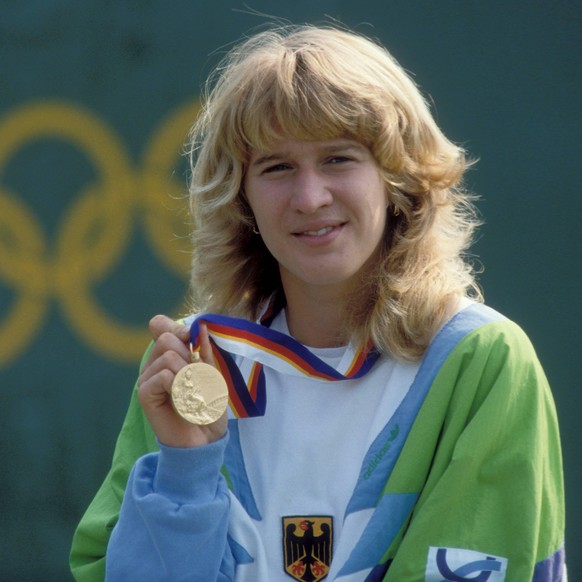 Olympiasiegerin Steffi Graf (BR Deutschland) pr