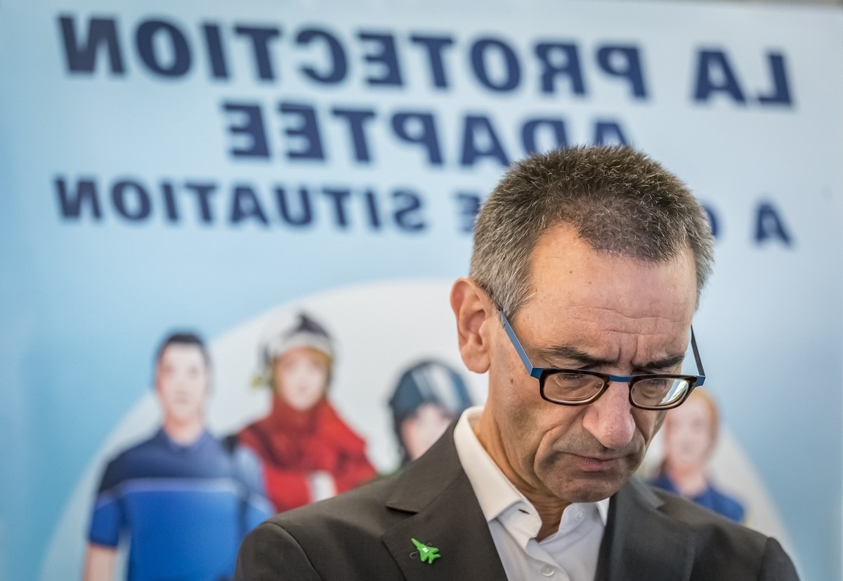 Stefan Holenstein, président de la Société suisse des officiers (SOG),