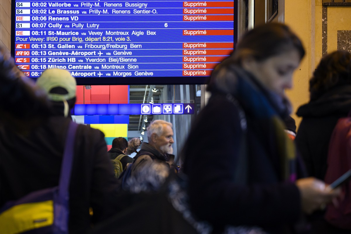 Arriver à la gare dans ces conditions avec ses bagages, ce n'est pas optimal.