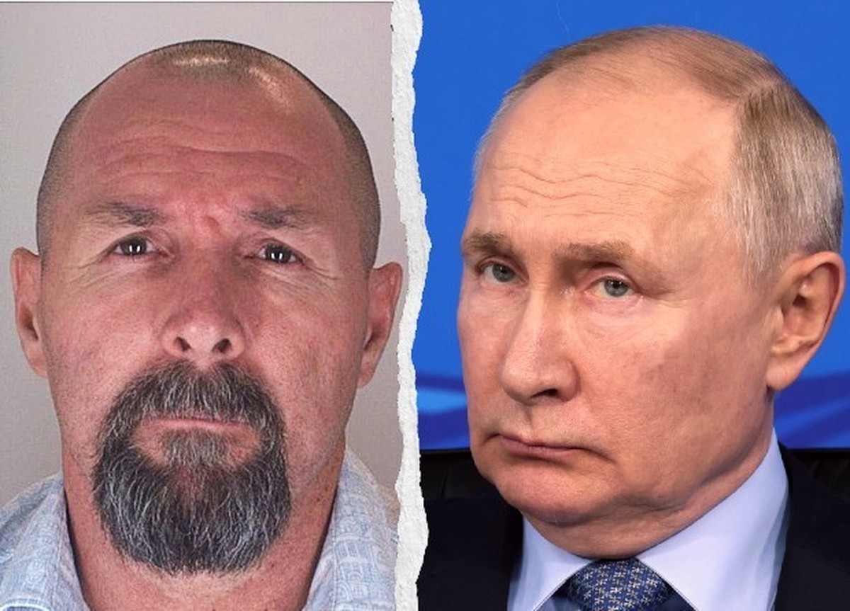 Vladimir Poutine (à gauche) et Vadim Krassikov (à droite): pourquoi le chef du Kremlin veut-il absolument récupérer l'assassin du Tiergarten?