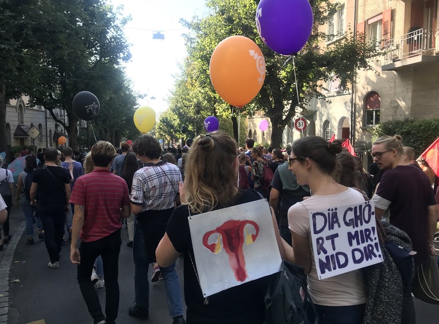 Gegendemo gegen Marsch fürs Läbe, Bern