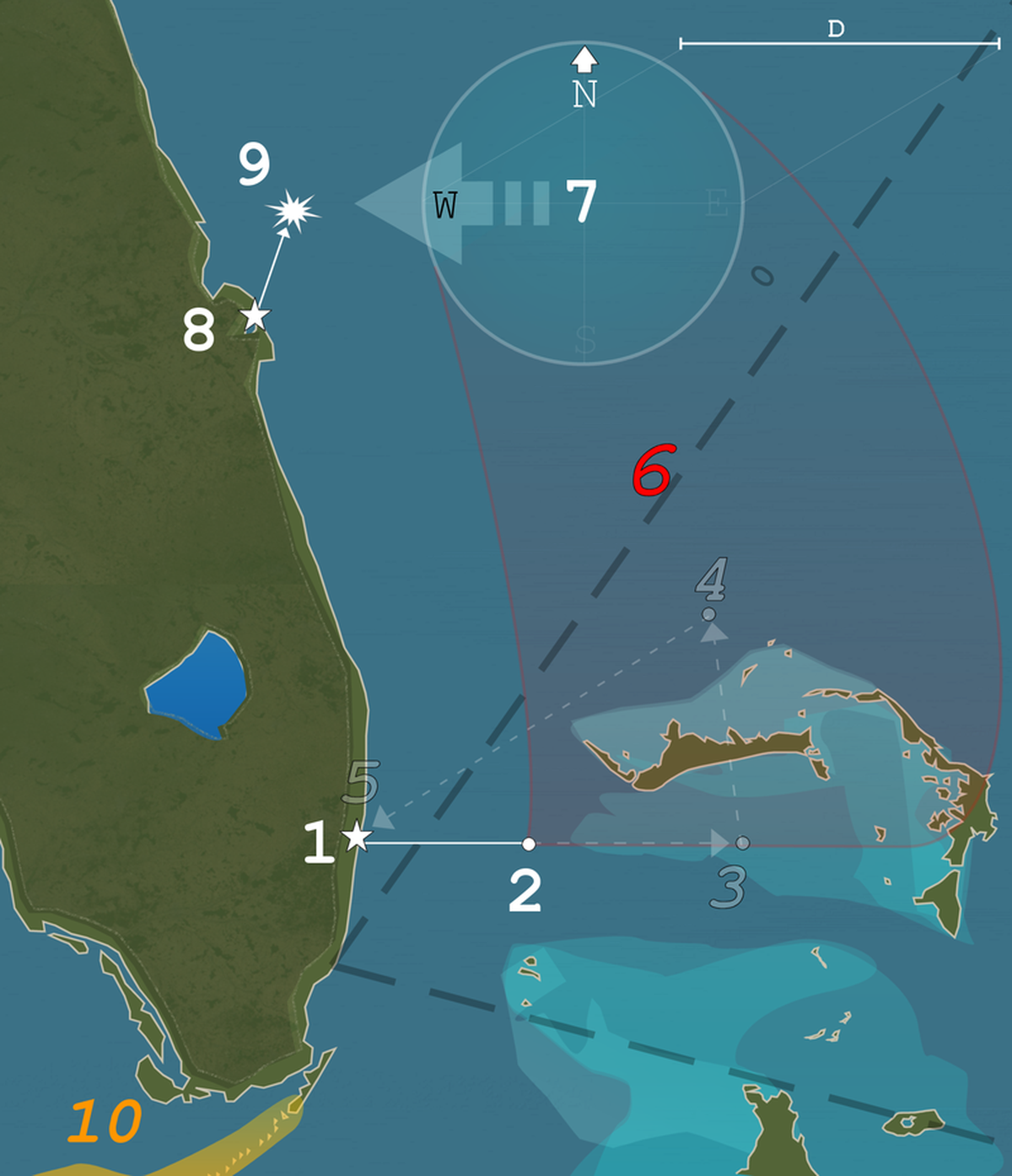 Flight 19, Bermudadreieck, Dezember 1945. 
https://commons.wikimedia.org/w/index.php?curid=2543132