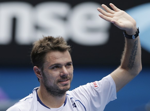 Gut gelaunt: Stan Wawrinka.