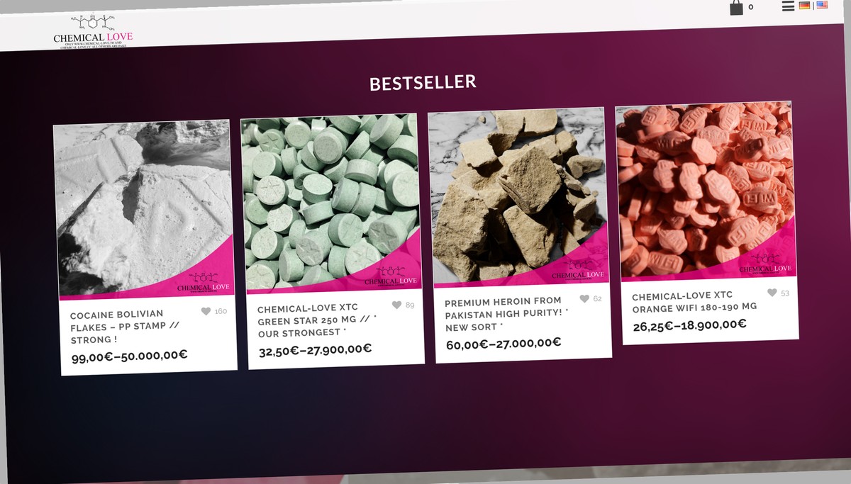 «Bestseller»: Kokain aus Bolivien, «Green Star»-Ecstasy und Heroin aus Pakistan.