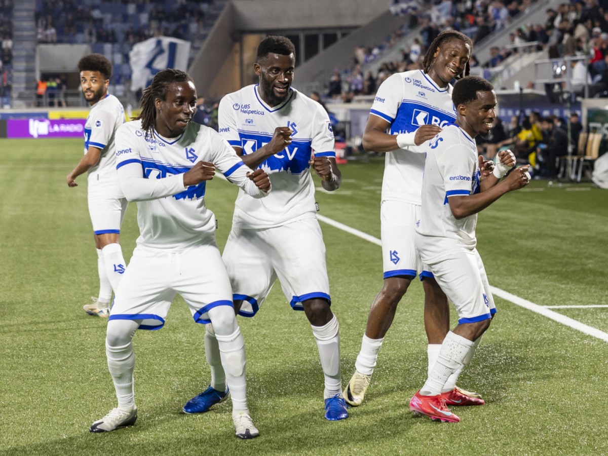 C'est la joie pour les joueurs du LS