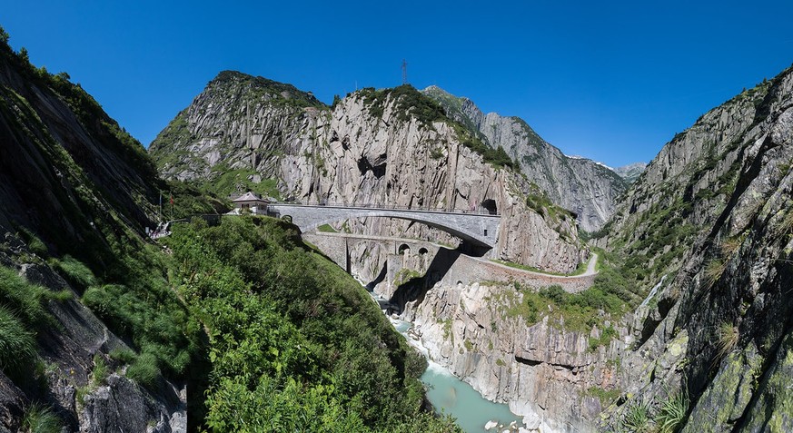 Rauszeit SChluchtenwanderung Schöllenenschlucht