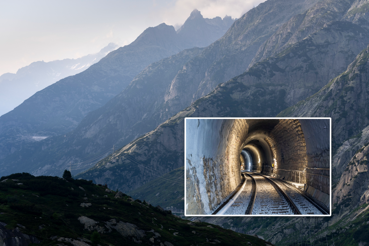 C'est dans le massif du Grimsel que pourrait être creusé un nouveau tunnel ferroviaire si la Confédération décide d'en attribuer le financement.