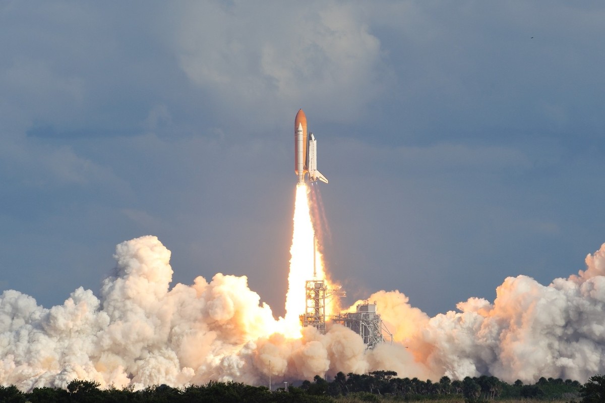 Start des Space Shuttle Atlantis, 2009