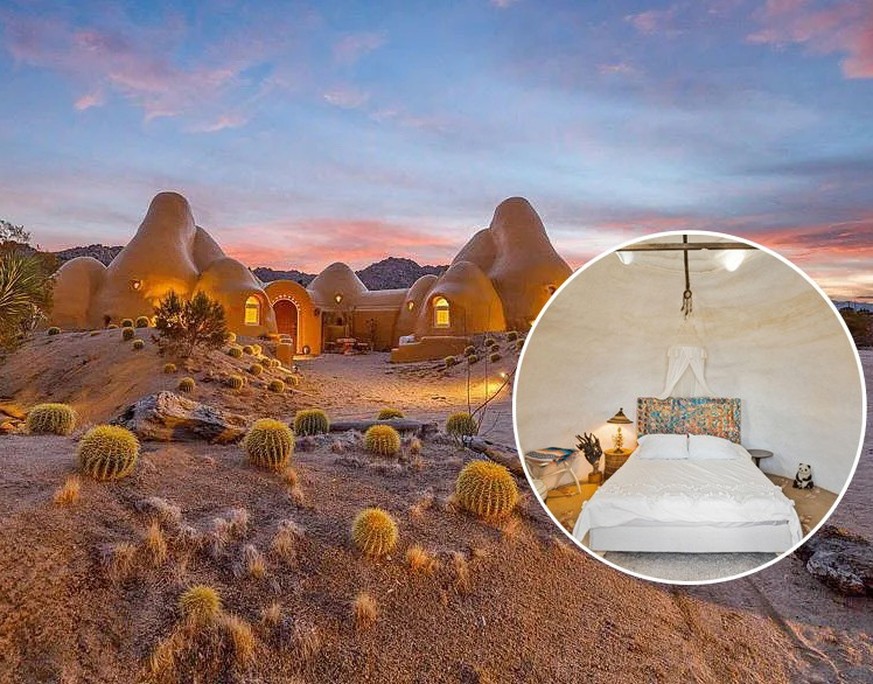 Ein Mix von Flintstones und «Star Wars» – kultige Wüsten-Villa zu verkaufen