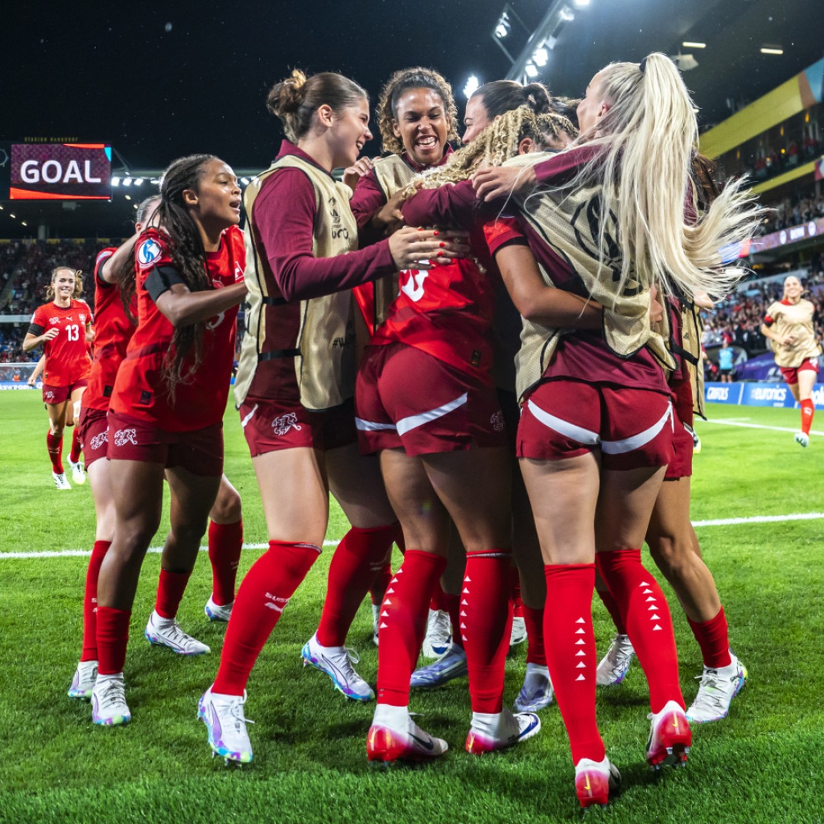 Les Suissesses gardent de beaux souvenirs de leurs matches disputés à Berne à l'Euro 2025 (archives).