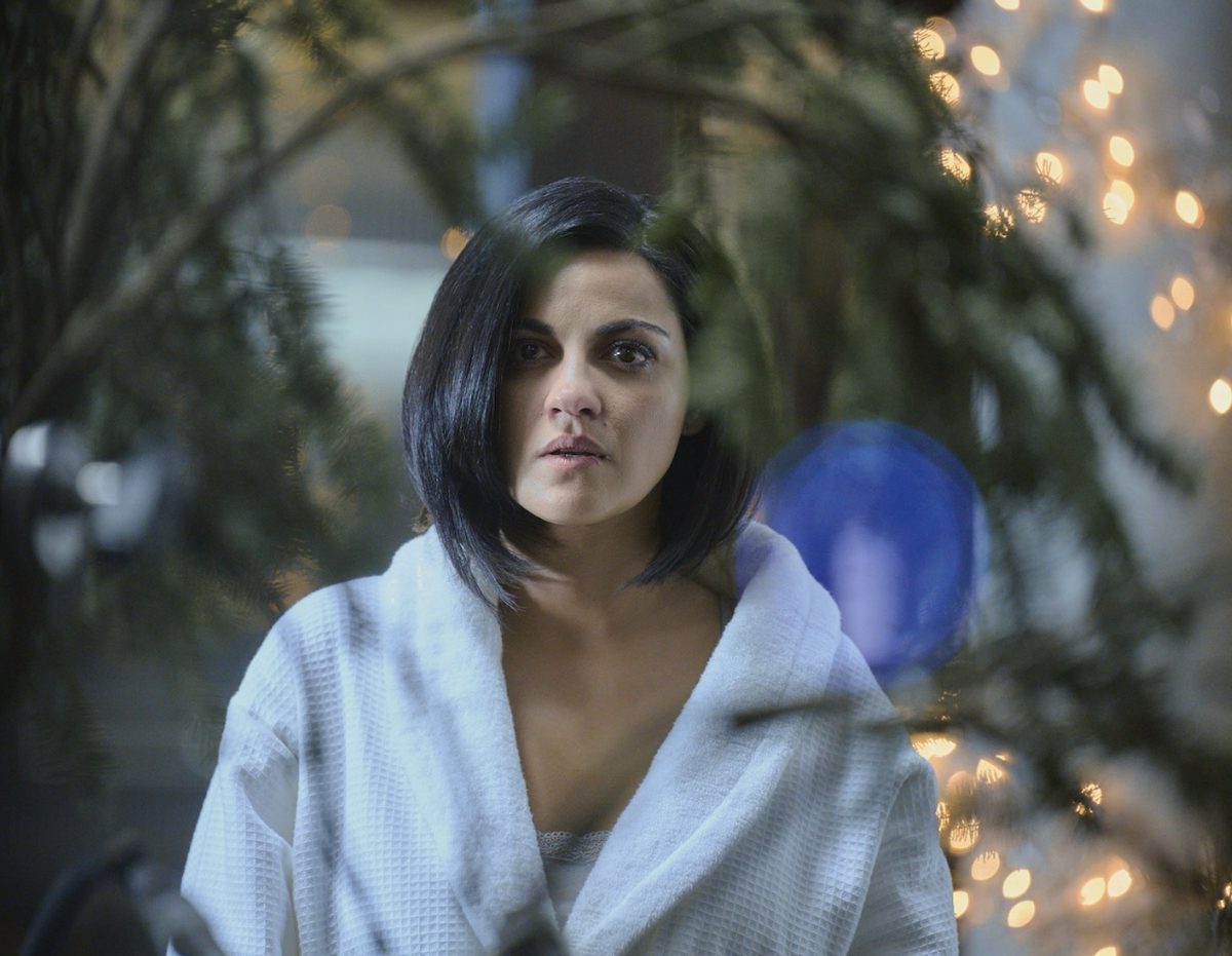 Aleida Trujano l'une des trois sœurs, interprétée par Maite Perroni, dans Triptych, sur Netflix.