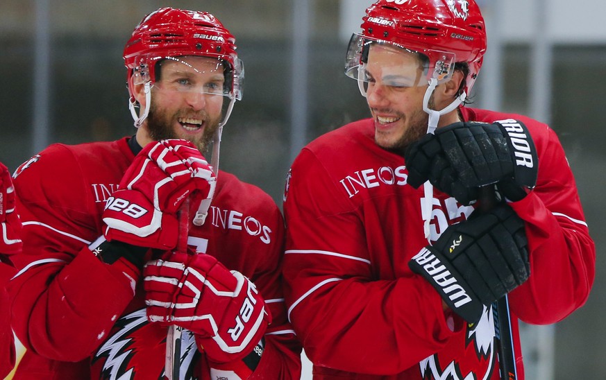 Lachen Thomas Deruns und Sven Ryser auch nach dem Cupfinal noch?