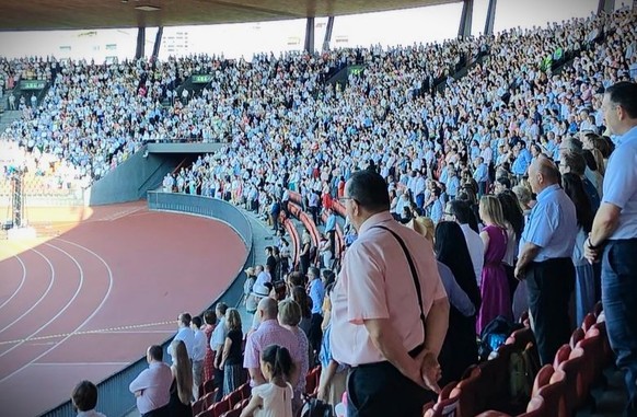 Zeugen Jehovas im Letzigrund Stadion
