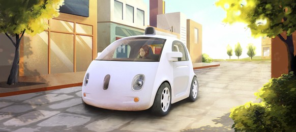 Das geplante Google-Mobil fährt ohne Lenker