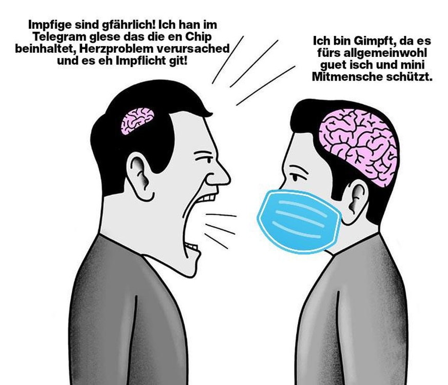 Die besten Memes und Karikaturen, die Zertifikat-Gegner besser nicht anschauen sollten