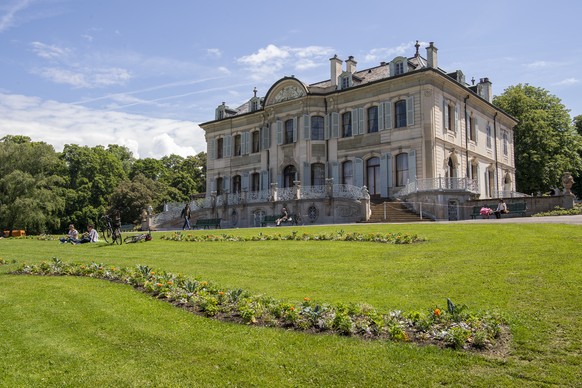 The Villa Grange in the Grange park (Parc de la Grange in french) pictured on the shore of the Lake Geneva, in Geneva, Switzerland, Thursday, June 03, 2021. The American President Biden will meet with ...