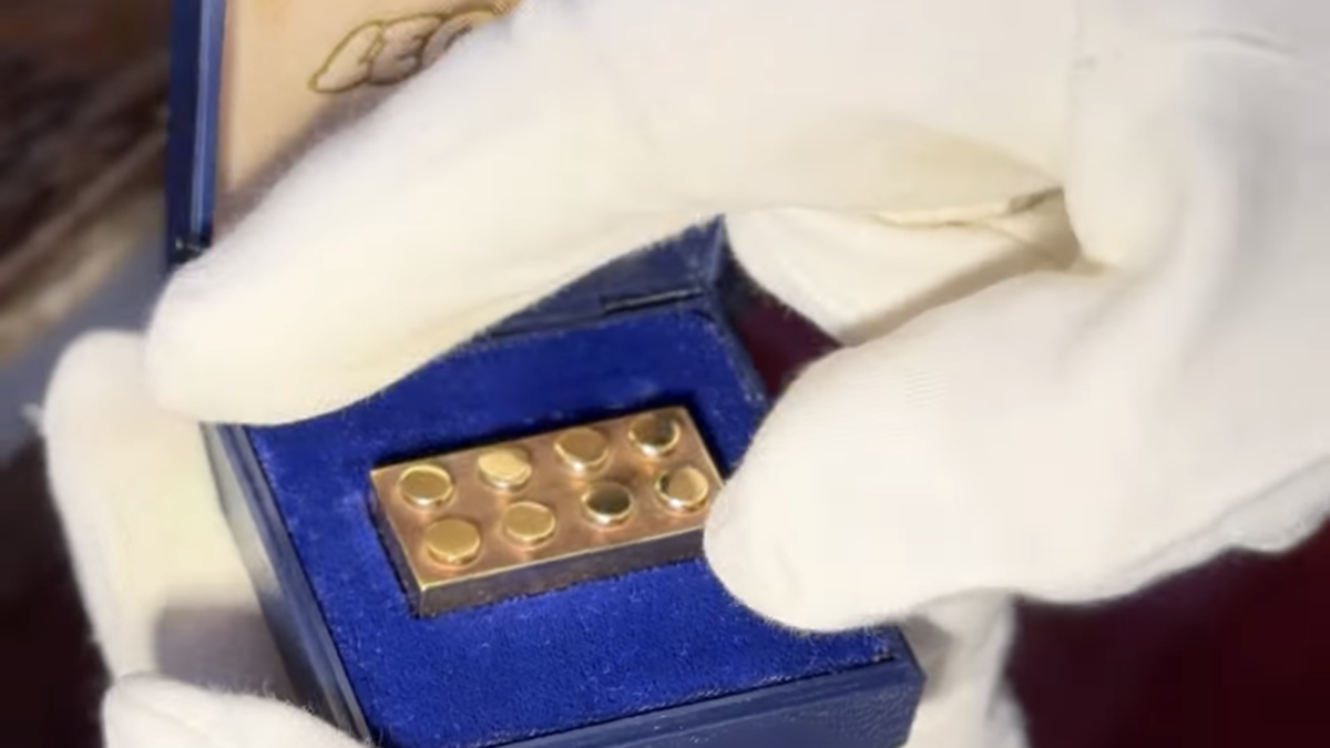 Dieser Legostein ist Tausende Euro wert