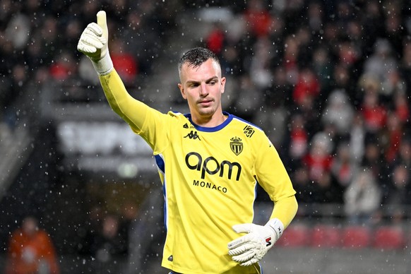 Stade Rennais FC v AS Monaco - Ligue 1 MCDonald s 2024/2025 16 Philipp KOHN asm during the Ligue 1 MCDonald s match between Rennes and Monaco at Roazhon Park on October 5, 2024 in Rennes, France. Renn ...