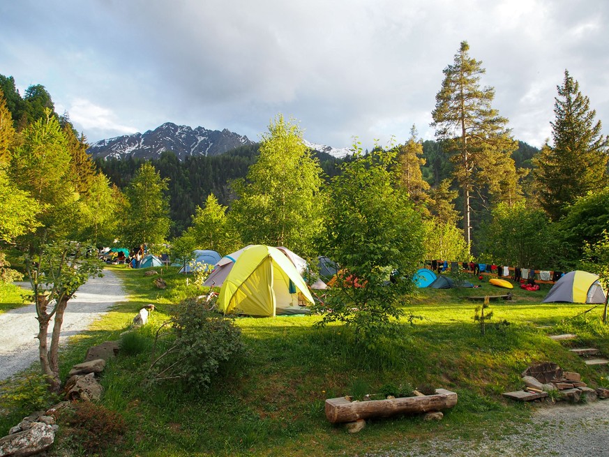 Camping Carrera Valendas Campingplätze Rauszeit