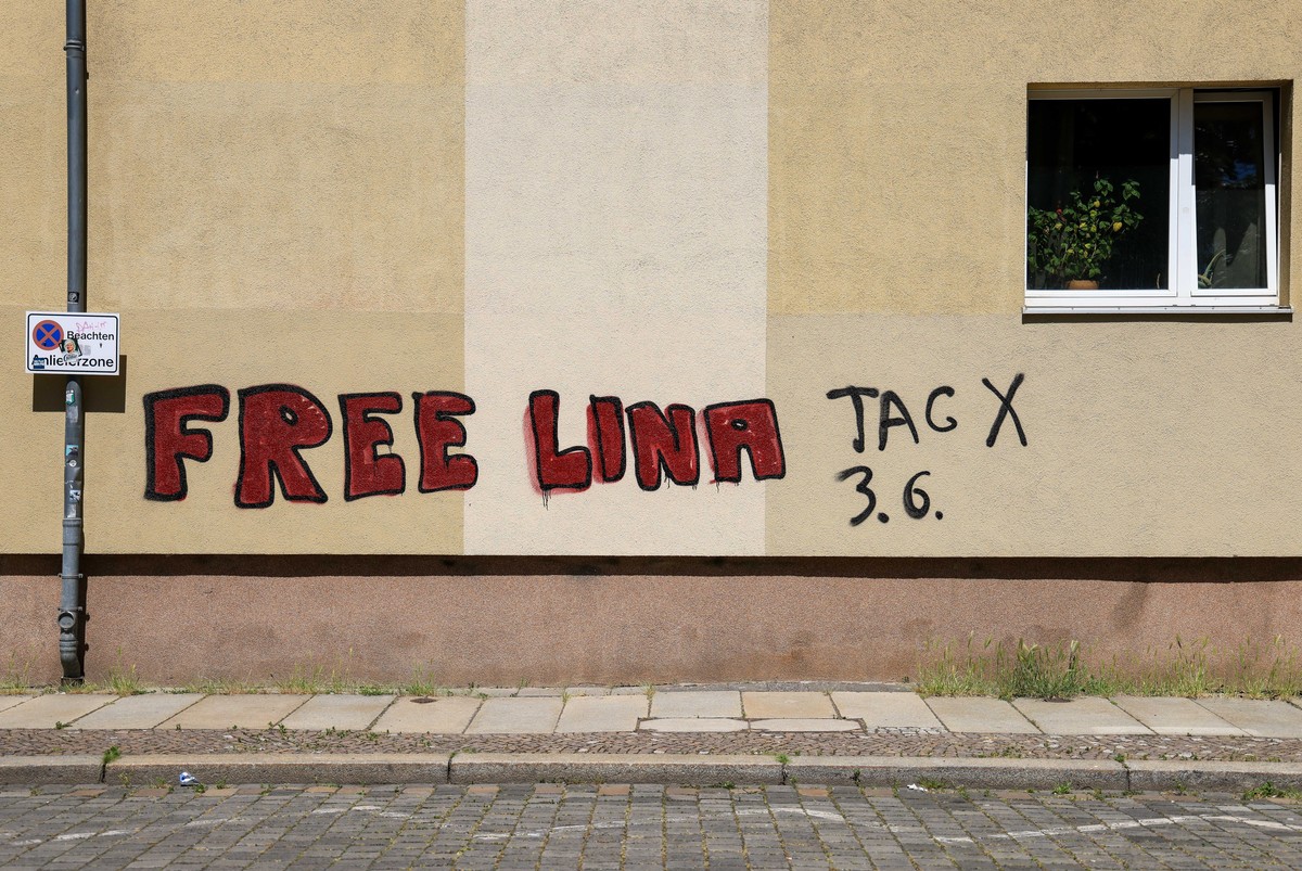 30.05.2023, Sachsen, Leipzig: Ein Graffiti