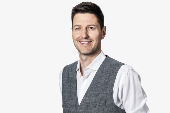 Kommentiert an der Eishockey-WM in Zürich die Schweizer Spiele: Reto Müller.