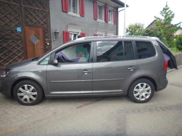 Nicht einmal der Kofferraum liess sich schliessen.