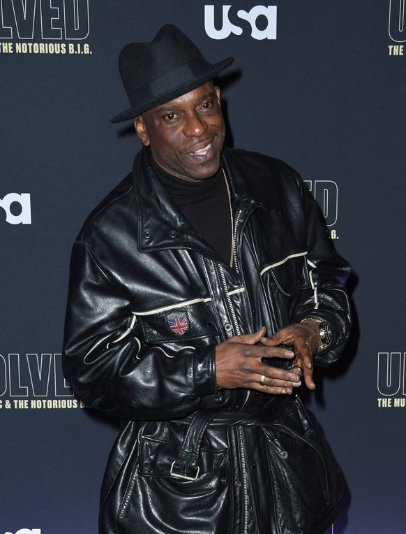 February 22, 2018 - Hollywood, CA, U.S. - 22 February 2018 - Hollywood, California - Mopreme Shakur. USA Network s Unsolved: The Murders of Tupac &amp; The Notorious B.I.G. held at Avalon Hollywood. P ...