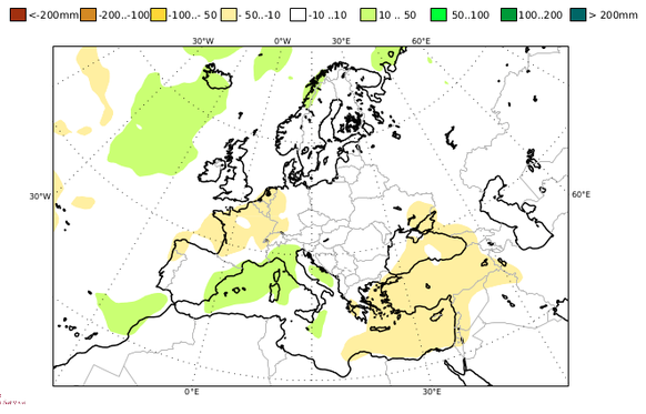 Wettervorhersagen verschiedener Modelle, Dezember/Januar/Februar 2022/23