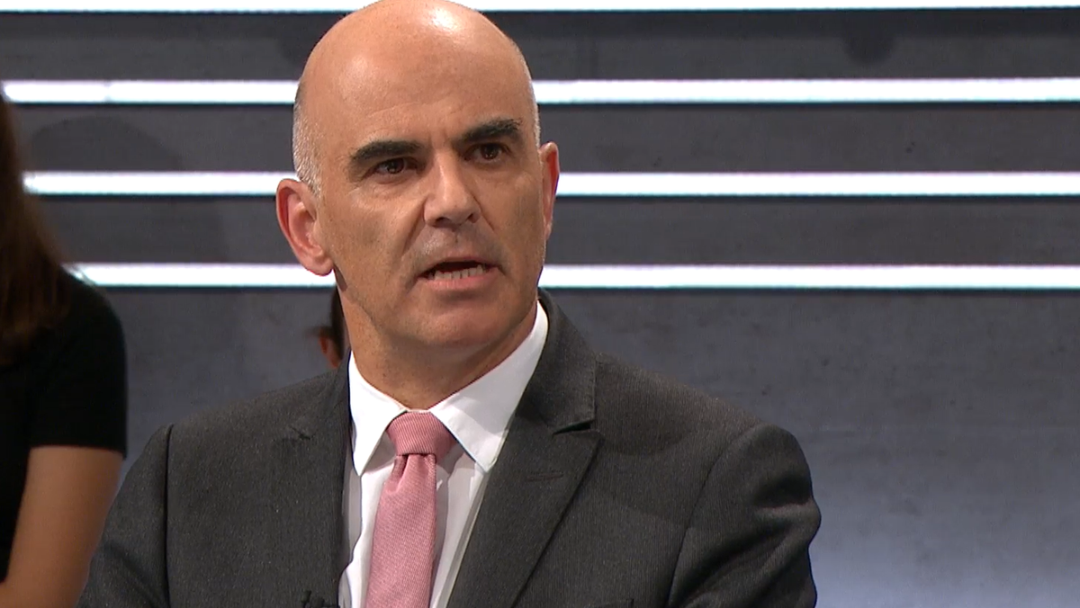 Bundesrat Alain Berset war am Freitag in der SRF-«Arena».
