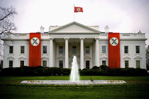 US-Flaggen zu Trumps Amtseinführung auf voller Höhe\nWir werden alle noch überrascht werden, wie die Beflaggung vom Weissen Haus zu Trumps Inauguration aussehen wird. 😉