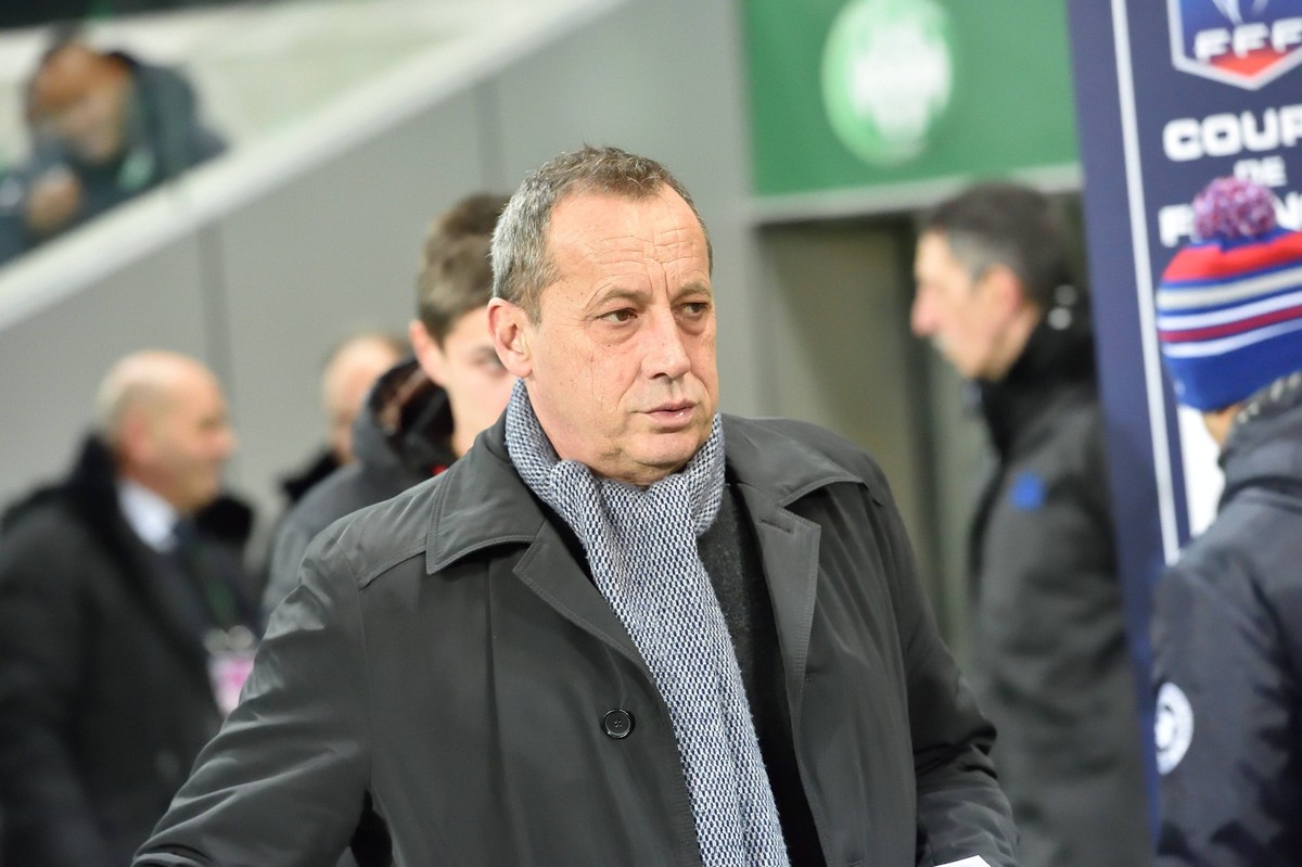 Alain Orsoni (president ajaccio) FOOTBALL : AS Saint Etienne vs AC Ajaccio - Coupe de France - 21/01/2016 FredericChambert/Panoramic PUBLICATIONxNOTxINxFRAxITAxBEL

Alain Orsoni President Ajaccio Fo ...