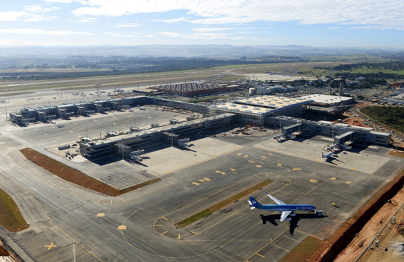 Der Überfall ereignete sich auf dem Flughafen von Sao Paulo.
