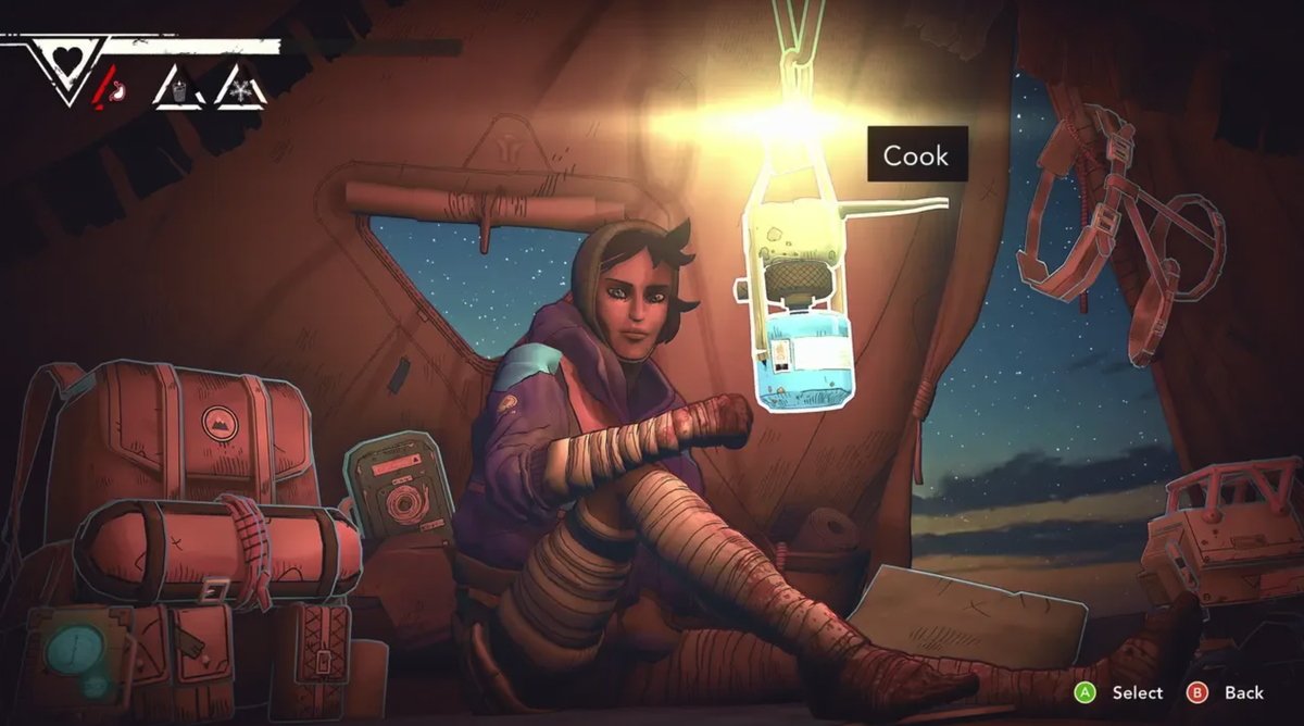 Capture d'écran du jeu vidéo «Cairn»