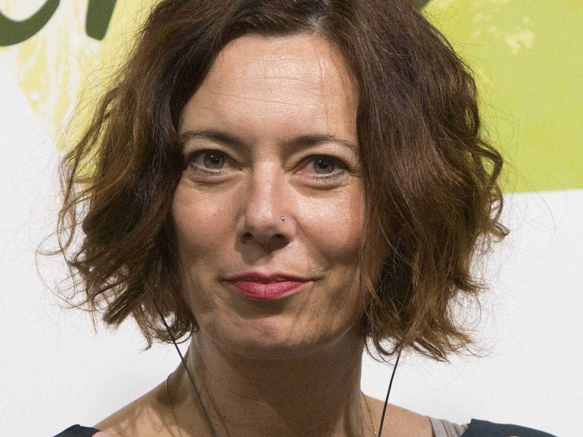 Turin, Italy. 20th May 2023. Writer Eva Menasse is guest of 2023 Turin book Fair PUBLICATIONxNOTxINxITA Copyright: xMarcoxDestefanisx/xipa-agency.nex/xx IPA_IPA38095241