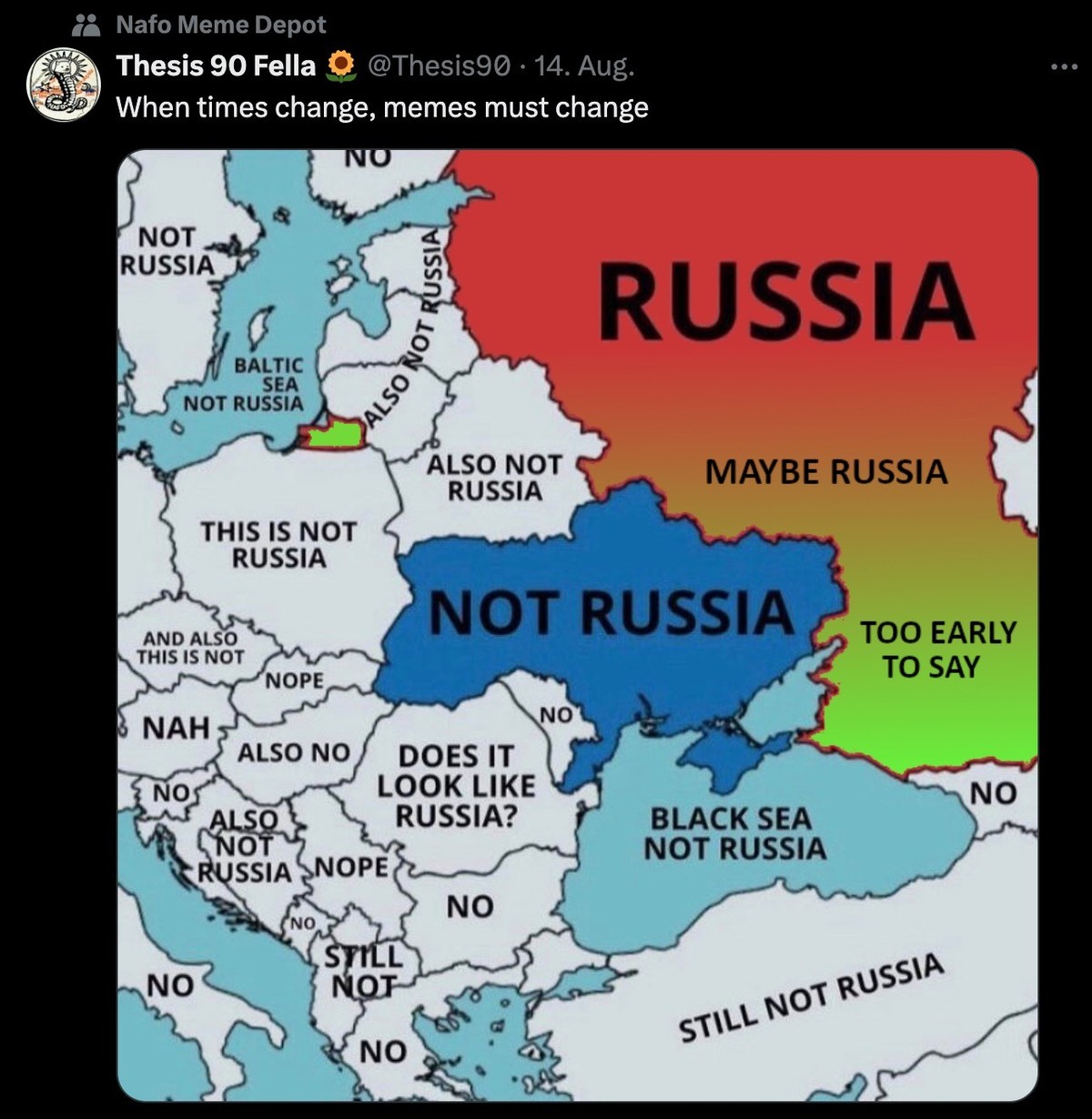Meme zum Ukraine-Krieg