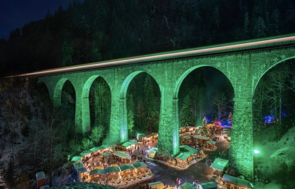 Ravennaschlucht Weihnachtsmarkt Schwarzwald Rauszeit nahes Ausland